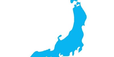Japan vector kaart