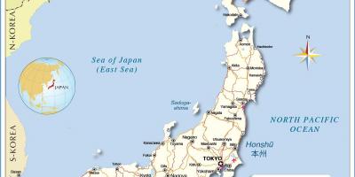 Kaart van japan luchthavens