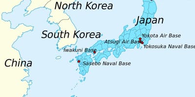 Japan kaart wo2